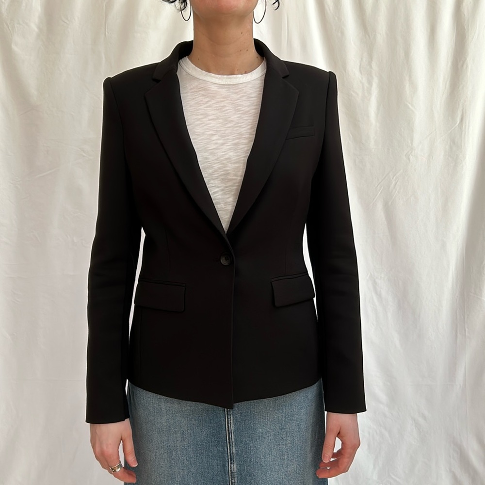 BCBGMaxAzria Dustin Black Blazer size M